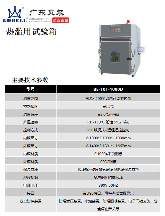 热滥用试验箱