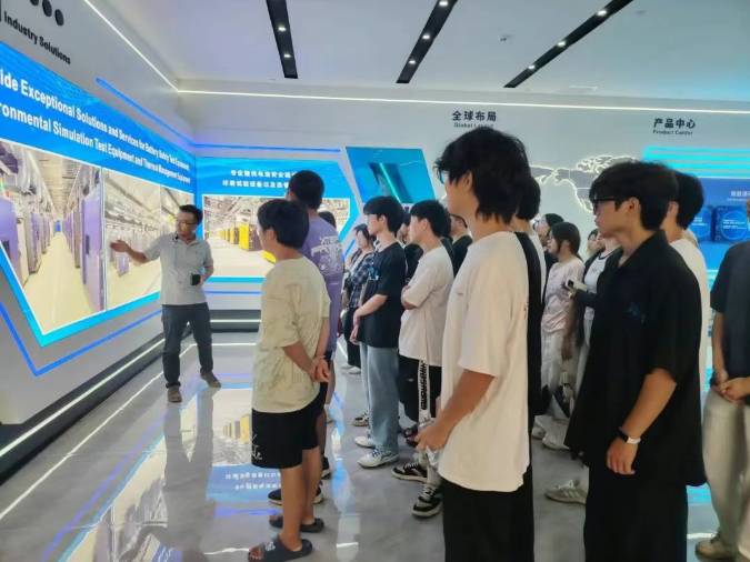 校企交流促共进｜萍乡学院商学院师生走进广东贝尔参观交流